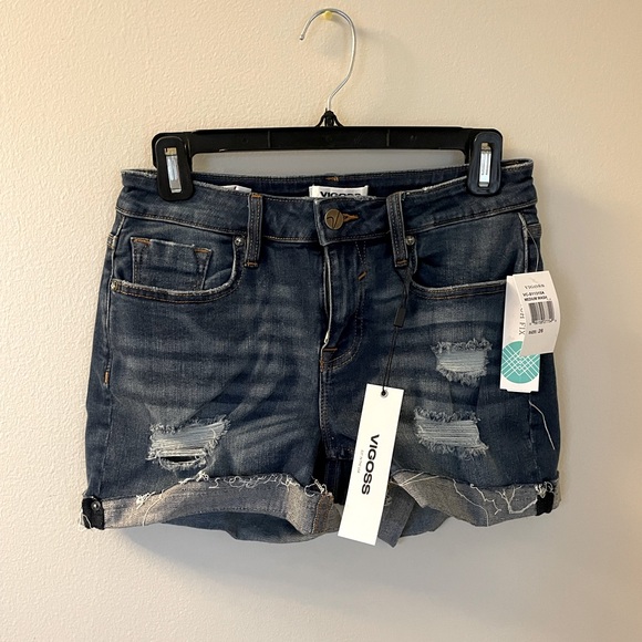 ✨NWT Vigoss | Marley Distressed Shorts | Suze 2/26 - Picture 3 of 14